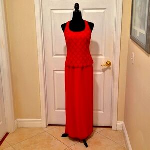 Karen Miller red dress size 14